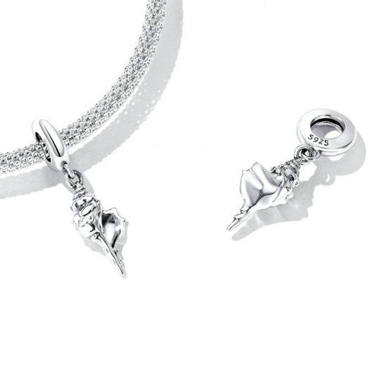 Charm Concha de Mar - Plata 925